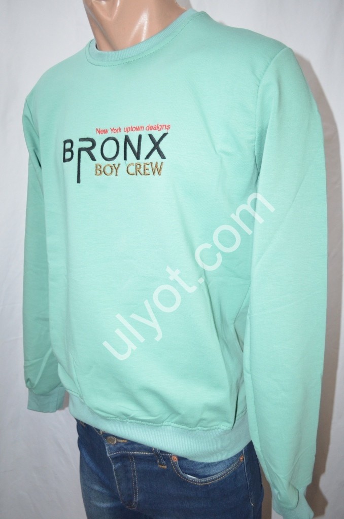 СВИТШОТ BRONX (S-2XL) МЯТА 