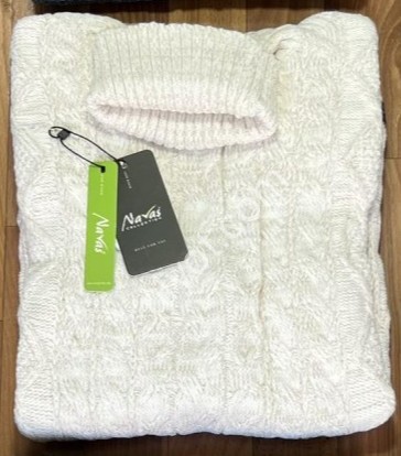 СВІТЕР NAVAS (L-2XL) МОЛОЧНИЙ 99103