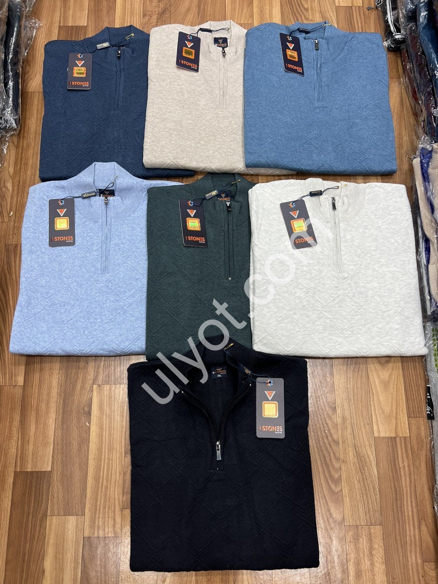 Фото 1 СВИТЕР (M-2XL) ДЖИНС 1681