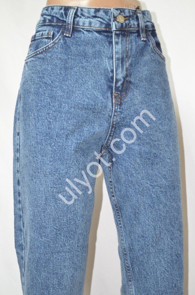 Фото 2 ДЖИНСЫ SASHA (30-36) Т.СИНИЙ 9983