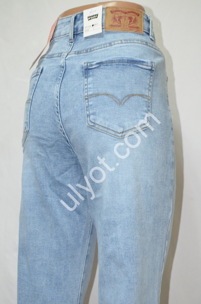ДЖИНСИ M.SARA (M-3XL) БЛАКИТНИЙ 699-5