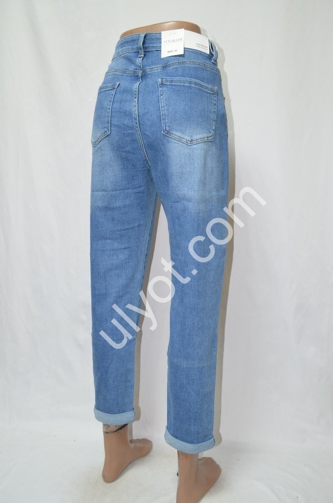 Фото 3 ДЖИНСЫ NEW JEANS (28-33) Т.ГОЛУБОЙ 516