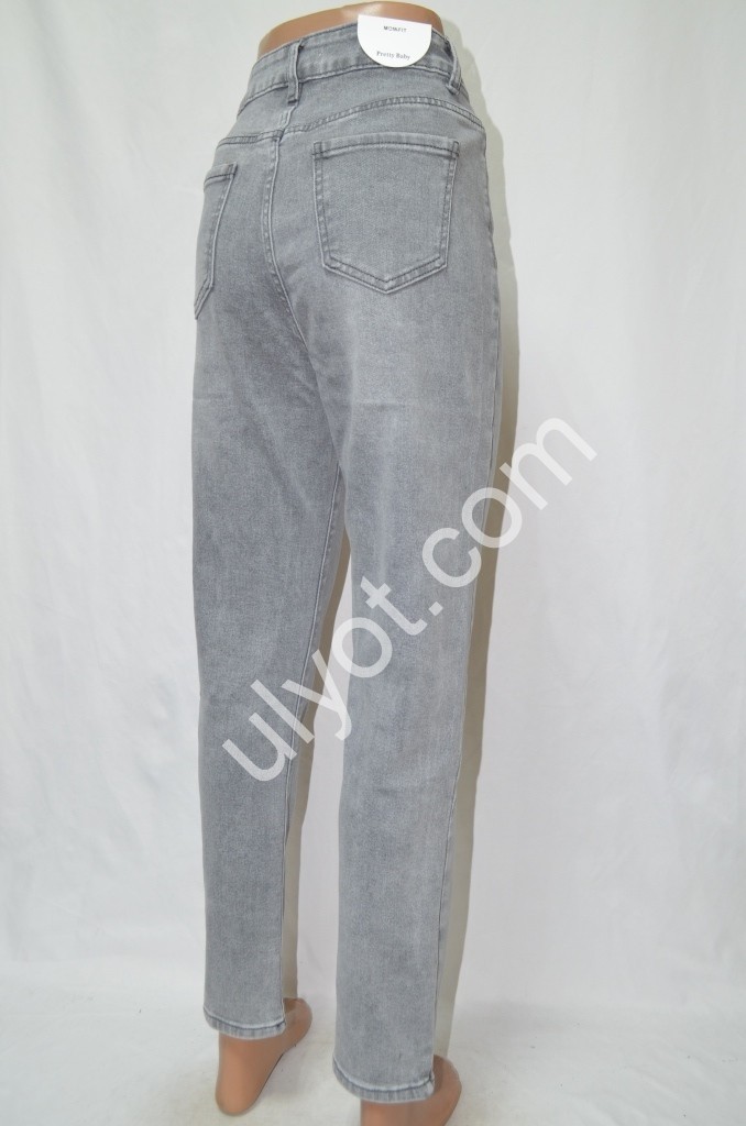 Фото 3 ДЖИНСЫ PRETTY BABY (25-30) СЕРЫЙ 156