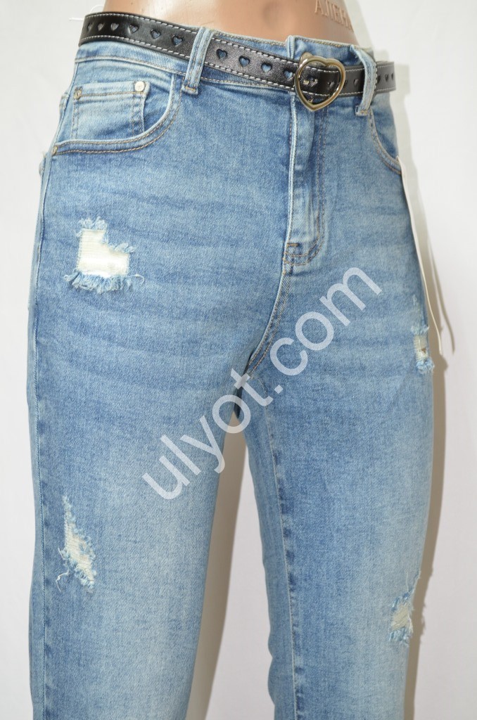 Фото 2 ДЖИНСЫ DENIM NEW (28-33) СИНИЙ 586