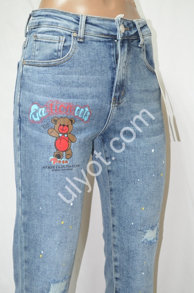 Фото 2 ДЖИНСИ DENIM NEW (25-30) СИНІЙ 608