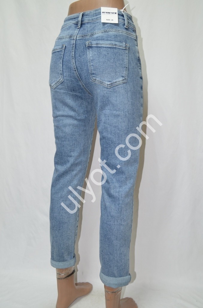 Фото 3 ДЖИНСИ DENIM NEW (25-30) СИНІЙ 608
