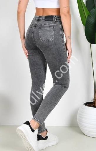 ДЖИНСЫ KT.MOSS (28-33) СЕРЫЙ 1056