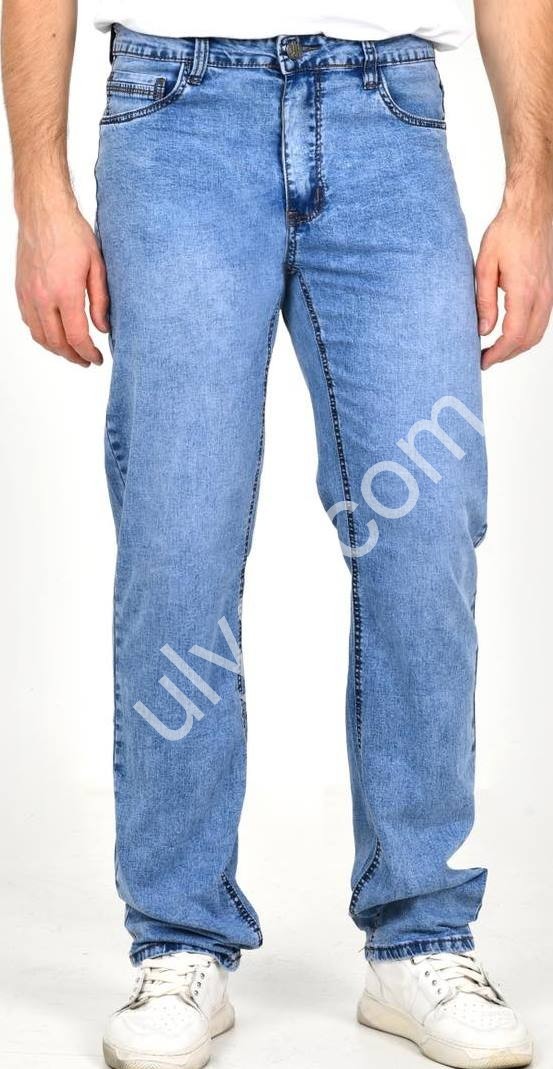 ДЖИНСИ LS. JEANS (32-38) БЛАКИТНИЙ 329