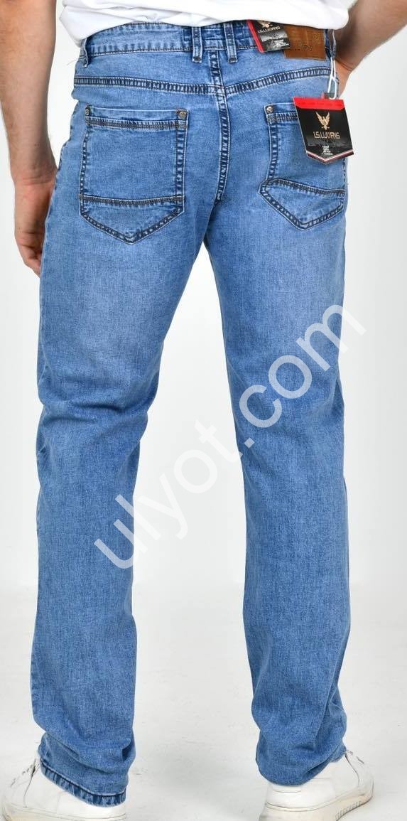 Фото 1 ДЖИНСЫ LS. JEANS (32-40) ГОЛУБОЙ 331B