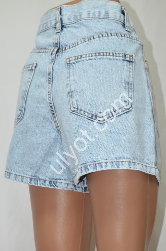 ШОРТЫ TOP SHOP (25-30) ГОЛУБОЙ 7630