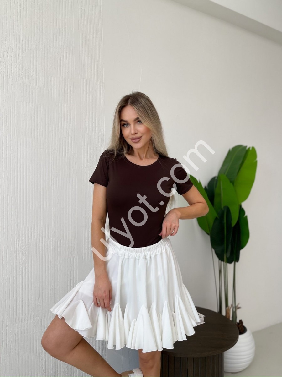 БОДИ SKIMS (42-48) КОРИЧНЕВЫЙ 1592