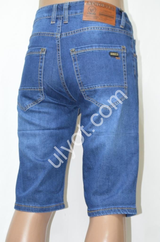 ШОРТИ ATWOLVES (30-38) СИНІЙ AT8819