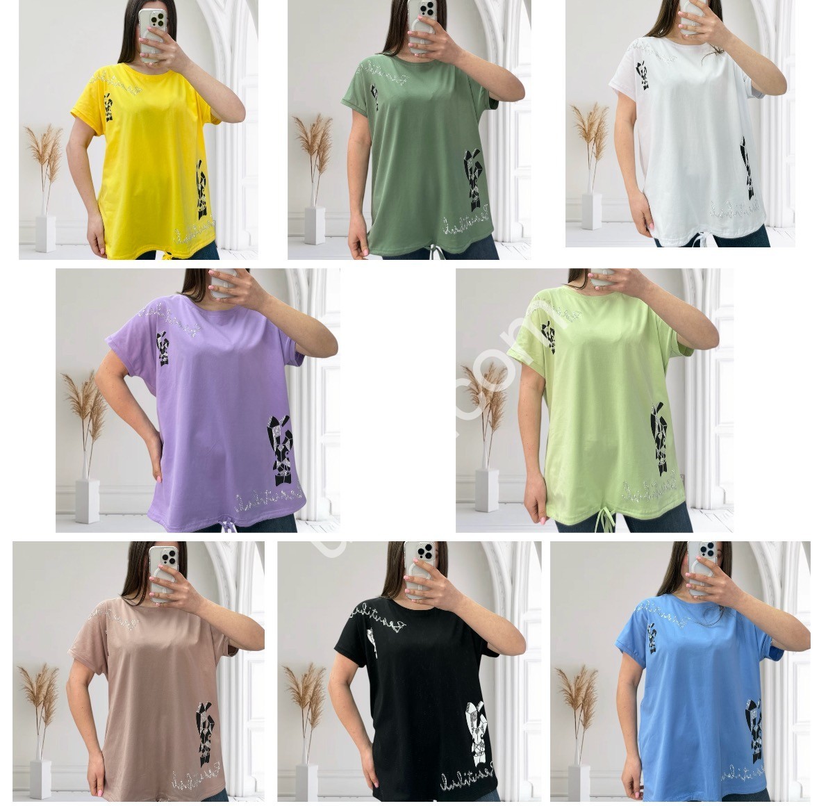 ФУТБОЛКА (L-2XL) МИКС 25308