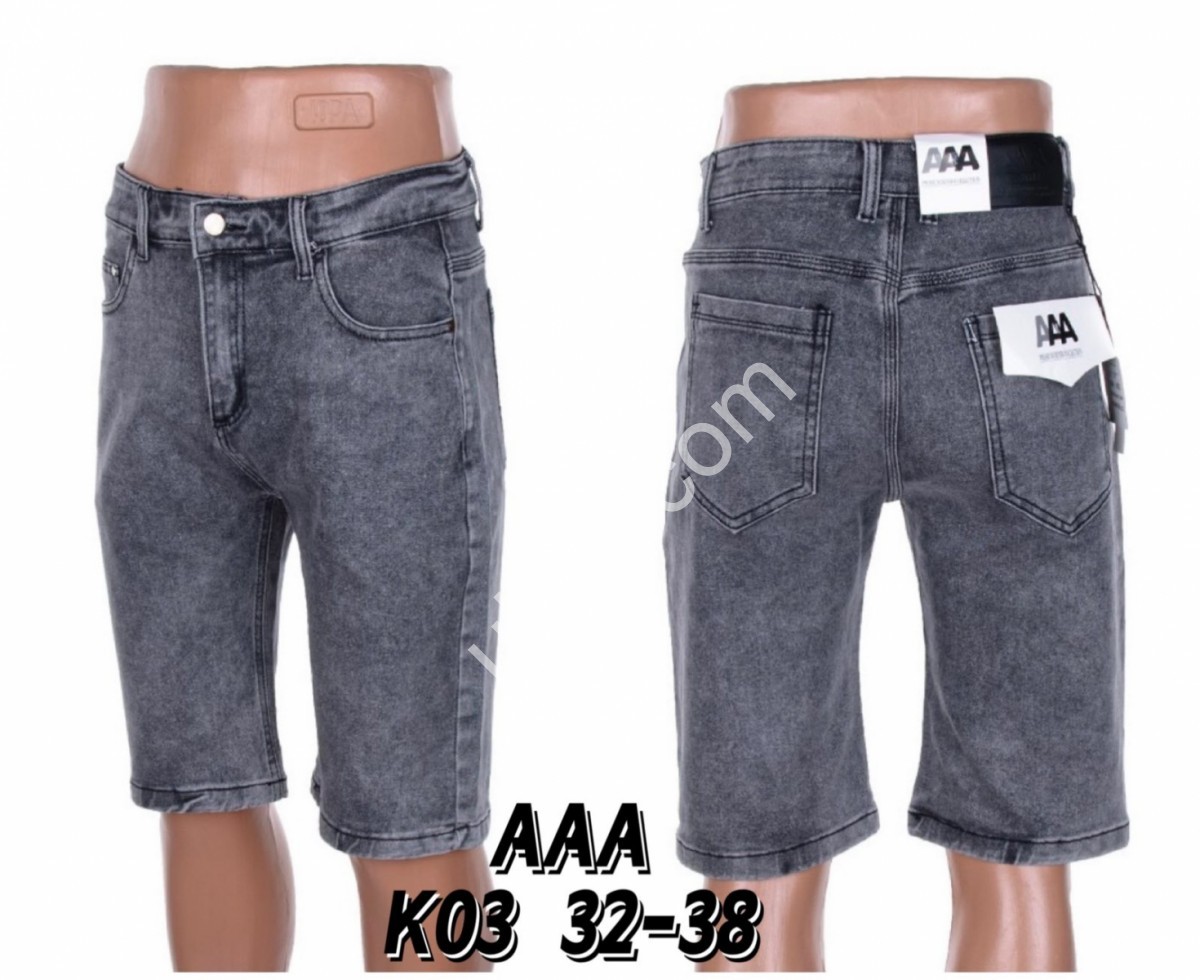 ШОРТИ ААА (32-38) СІРИЙ К03