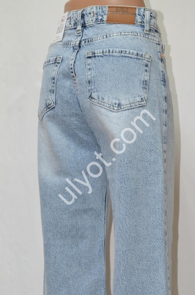 ДЖИНСЫ PREMIUM QUALITY (34-42) ГОЛУБОЙ 581