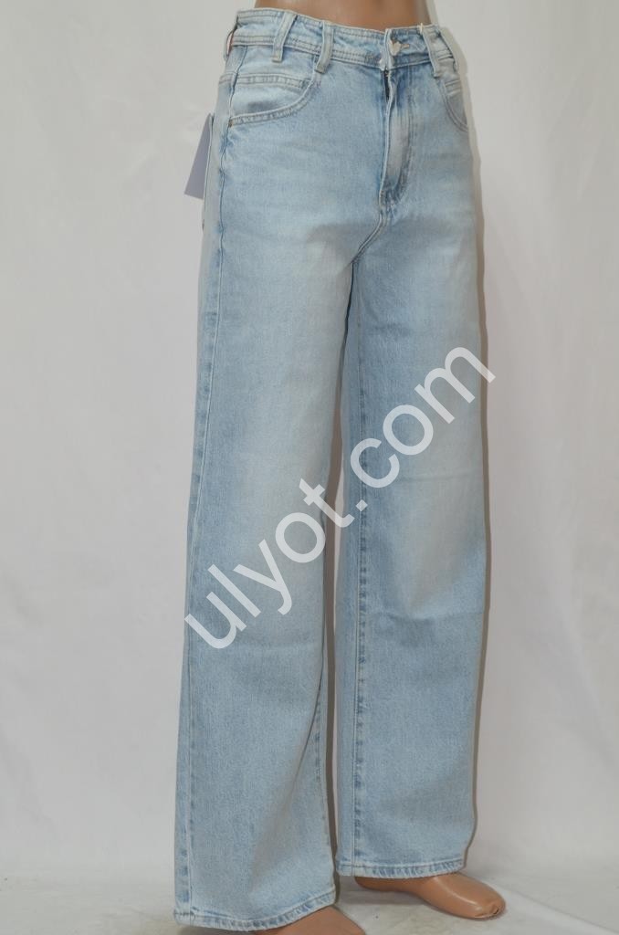 ДЖИНСЫ M.SARA (XS-XL) ГОЛУБОЙ 1035