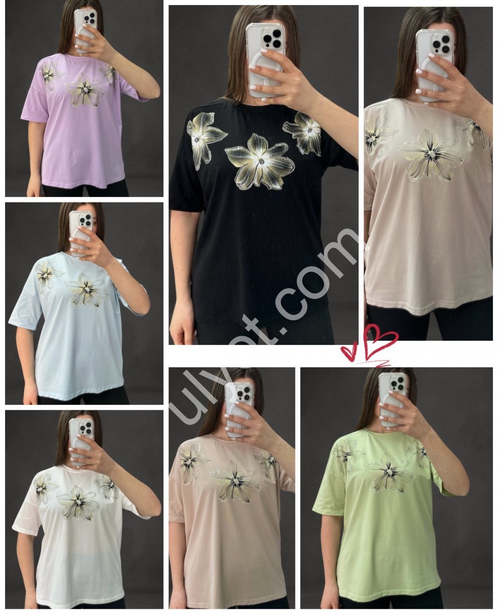 ФУТБОЛКА (48-56) МІКС 25034