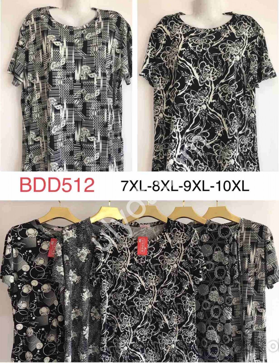 ФУТБОЛКА (7XL-10XL) МИКС BDD512