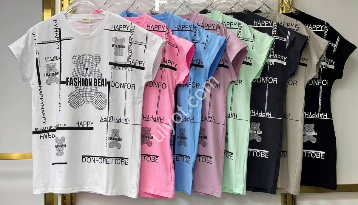 ФУТБОЛКА (ONE SIZE 54-56) МИКС 560-06