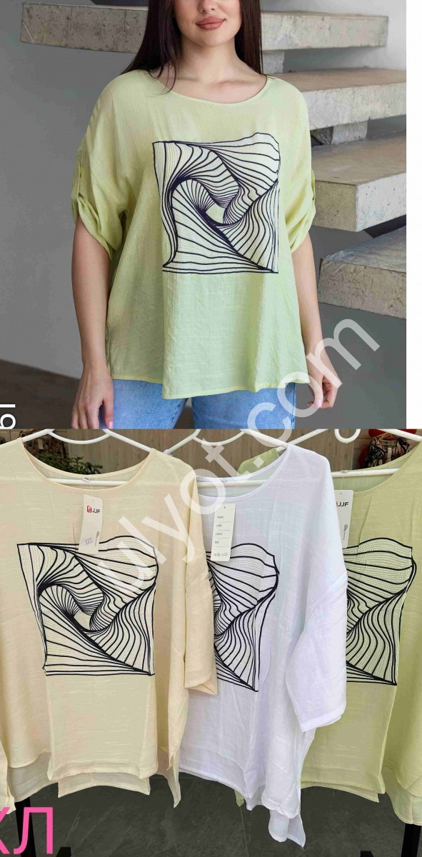 ФУТБОЛКА (3XL-6XL) БІЛИЙ 361