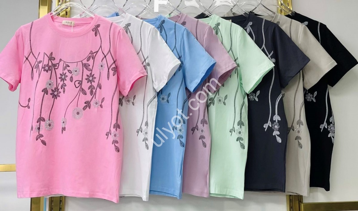 ФУТБОЛКА (ONE SIZE 54-56) МІКС LT5633