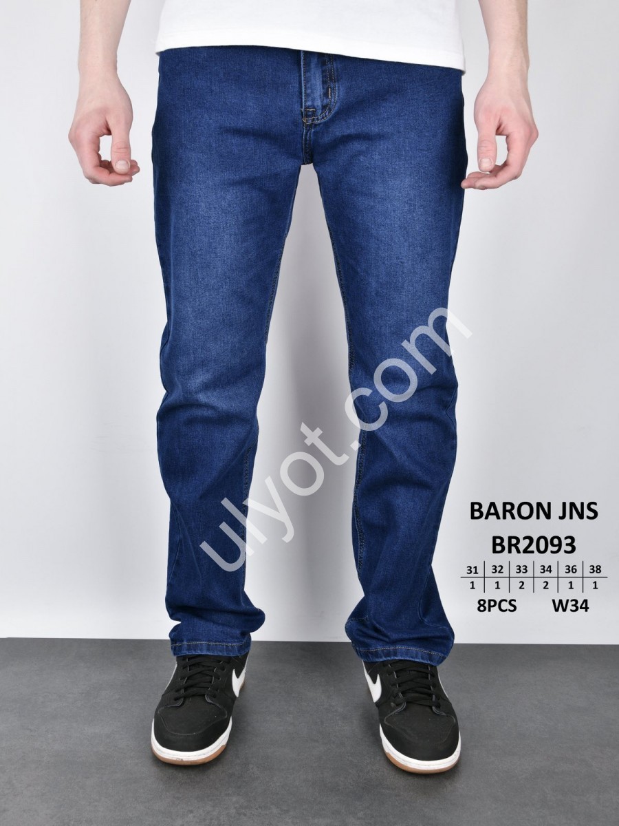 ДЖИНСИ BARON (31-38) СИНІЙ 2093