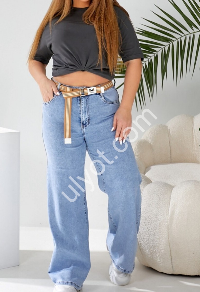 ДЖИНСИ VIDLYRY (31-38) БЛАКИТНІ 8057-3