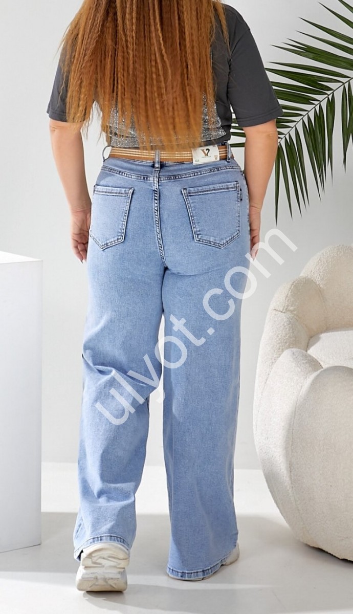 ДЖИНСИ VIDLYRY (31-38) БЛАКИТНІ 8057-3