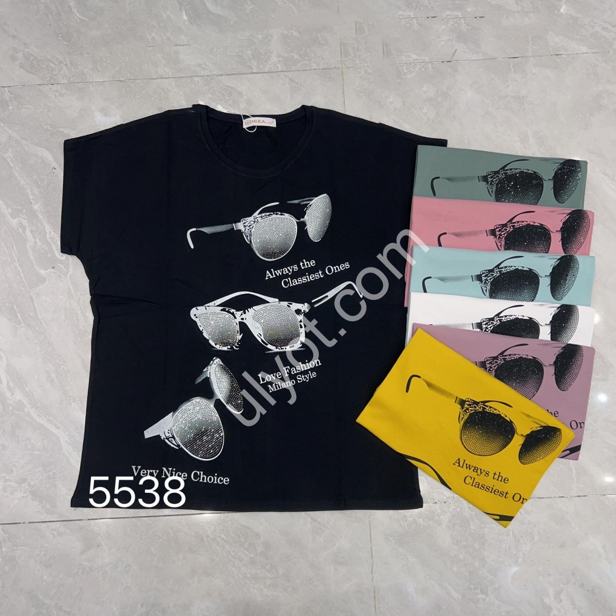 ФУТБОЛКА (ONE SIZE 50-54) МИКС 5538