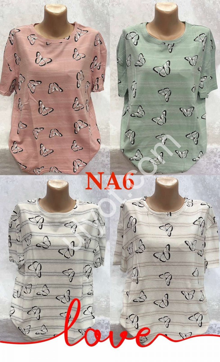 ФУТБОЛКА-9 (ONE SIZE 56/58) МИКС NA6