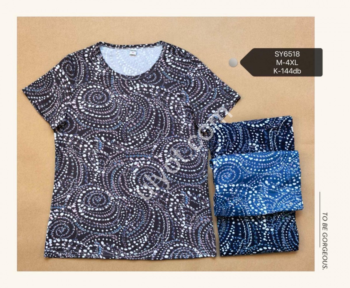 ФУТБОЛКА (M-4XL) МИКС 6518