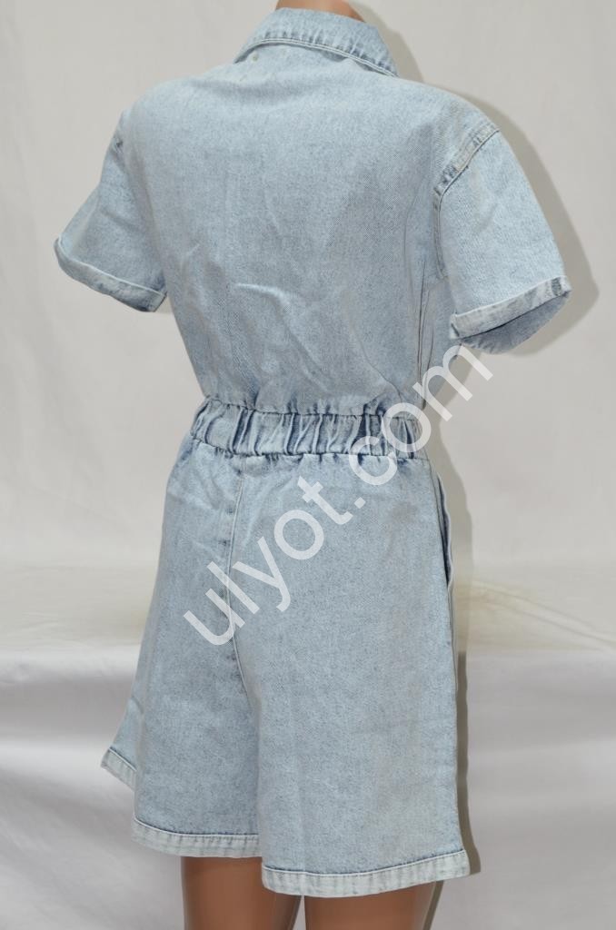 КОМБІНЕЗОН TOP-SHOP (SL) БЛАКИТНИЙ 7778