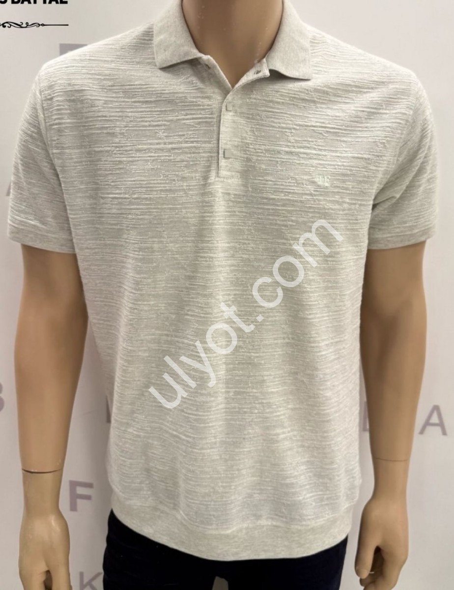 ФУТБОЛКА (2XL-5XL) ГОЛУБОЙ 2567
