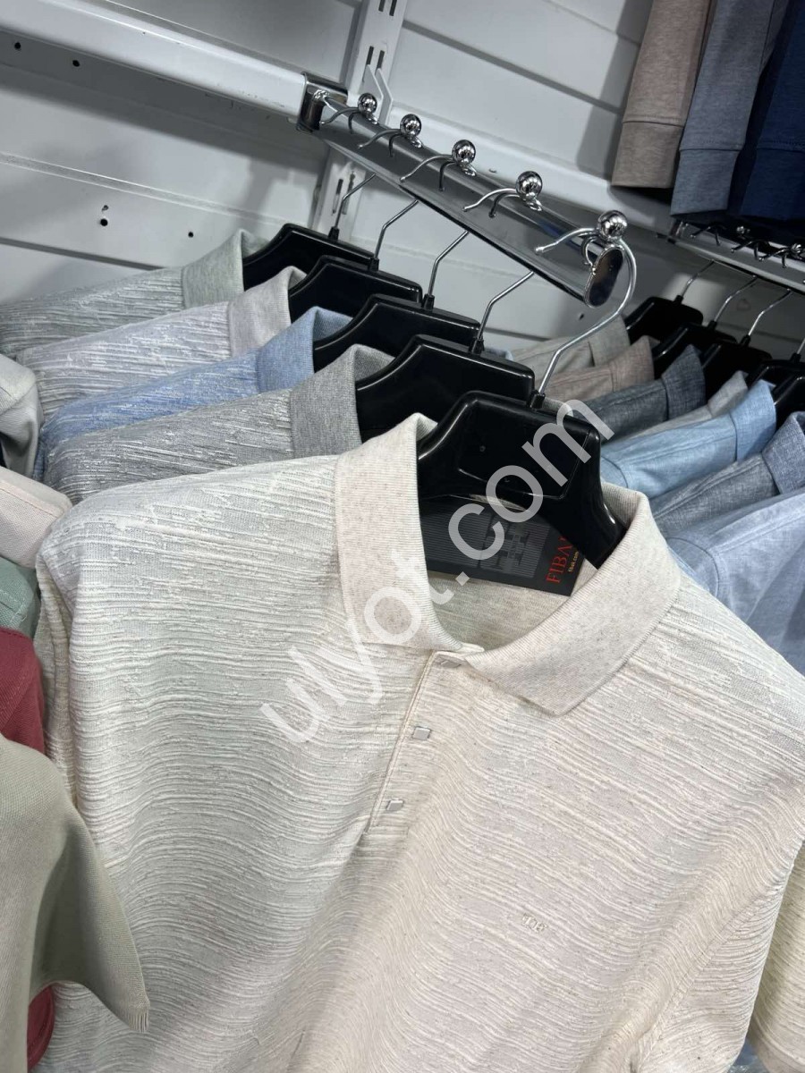 ФУТБОЛКА (2XL-5XL) ГОЛУБОЙ 2567