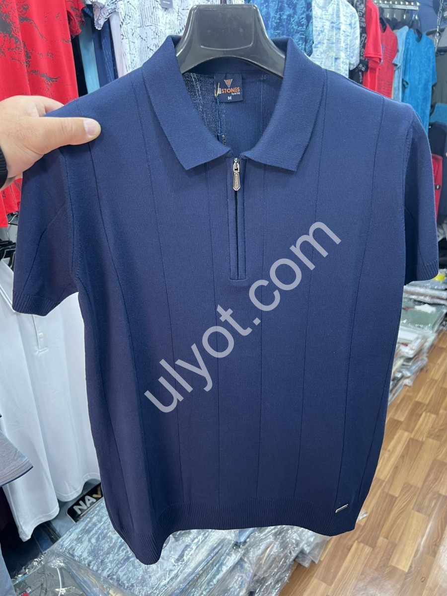 ФУТБОЛКА VIP STONES (M-2XL) СИНИЙ 5520