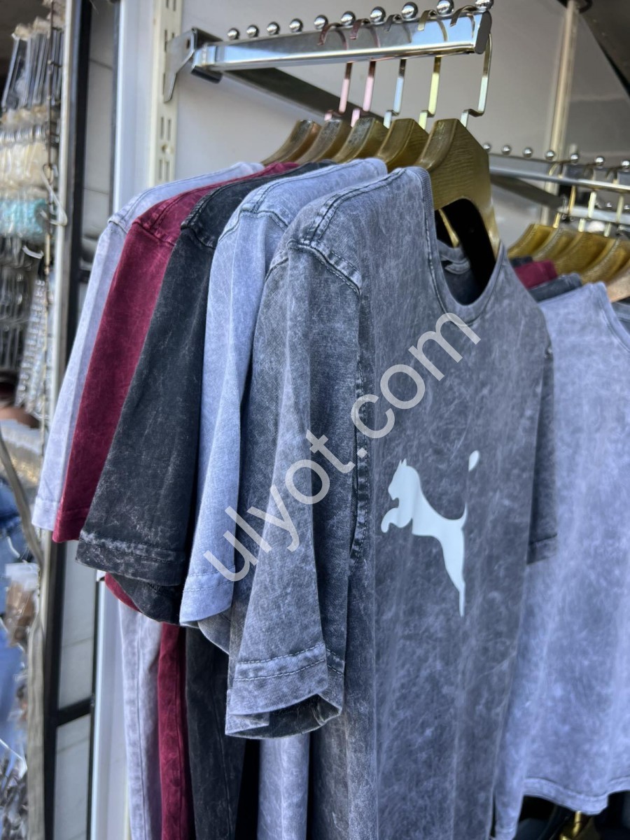 Фото 1 ФУТБОЛКА P15 (S-2XL) Т.СЕРЫЙ 