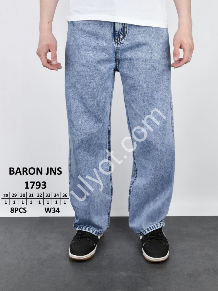 ДЖИНСИ BARON (28-36) БЛАКИТНИЙ 1793