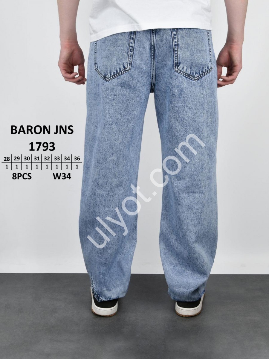 ДЖИНСИ BARON (28-36) БЛАКИТНИЙ 1793