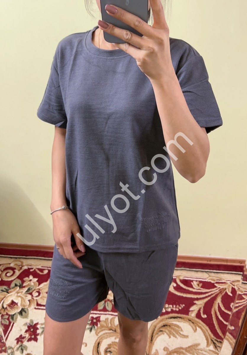 КОСТЮМ (M-XL) СІРИЙ-9 20250