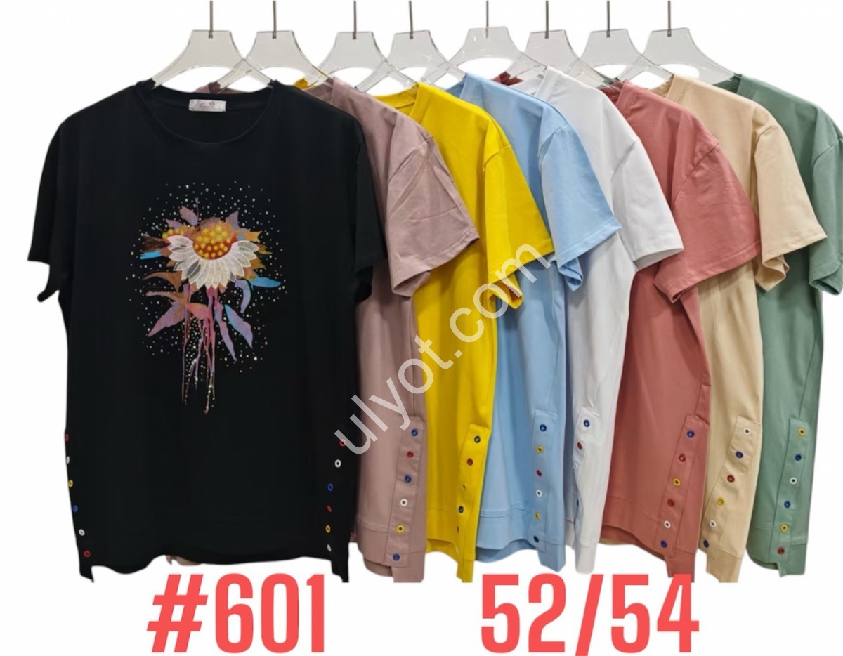 ФУТБОЛКА (ONE SIZE 52-54) МІКС 601