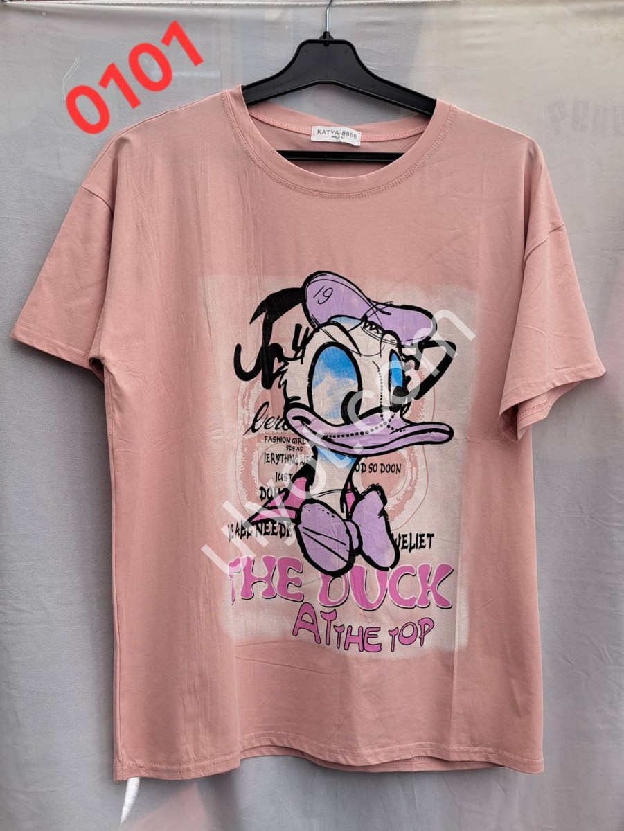 ФУТБОЛКА DUCK (ONE SIZE 48/56) МОЛОЧНЫЙ 0101