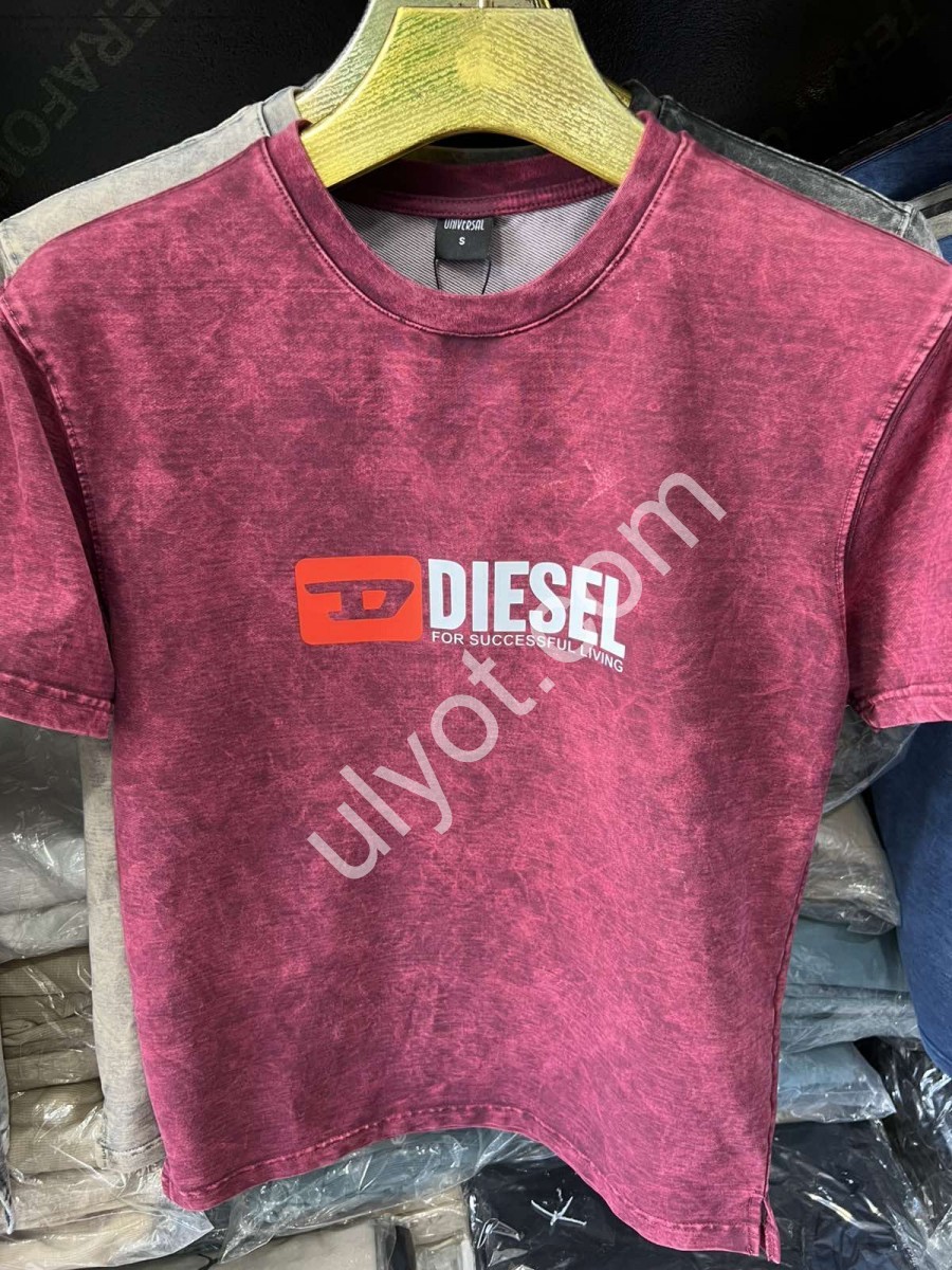 ФУТБОЛКА D14 (S-2XL) МАЛИНА 