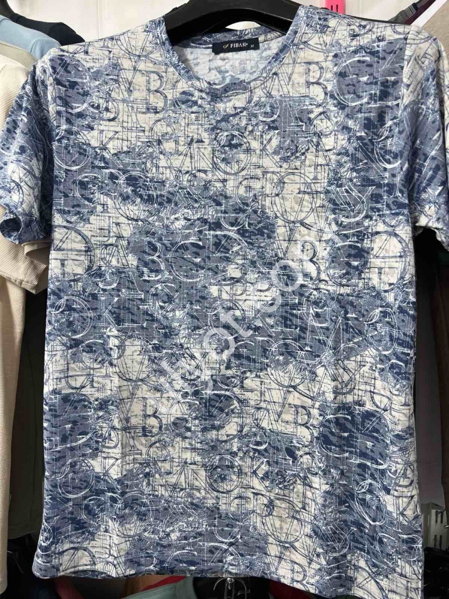 ФУТБОЛКА FIBAK (M-2XL) СИНИЙ+БЕЛЫЙ 5017