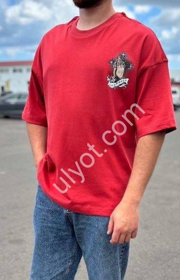 ФУТБОЛКА (M-XL) КРАСНЫЙ 300303