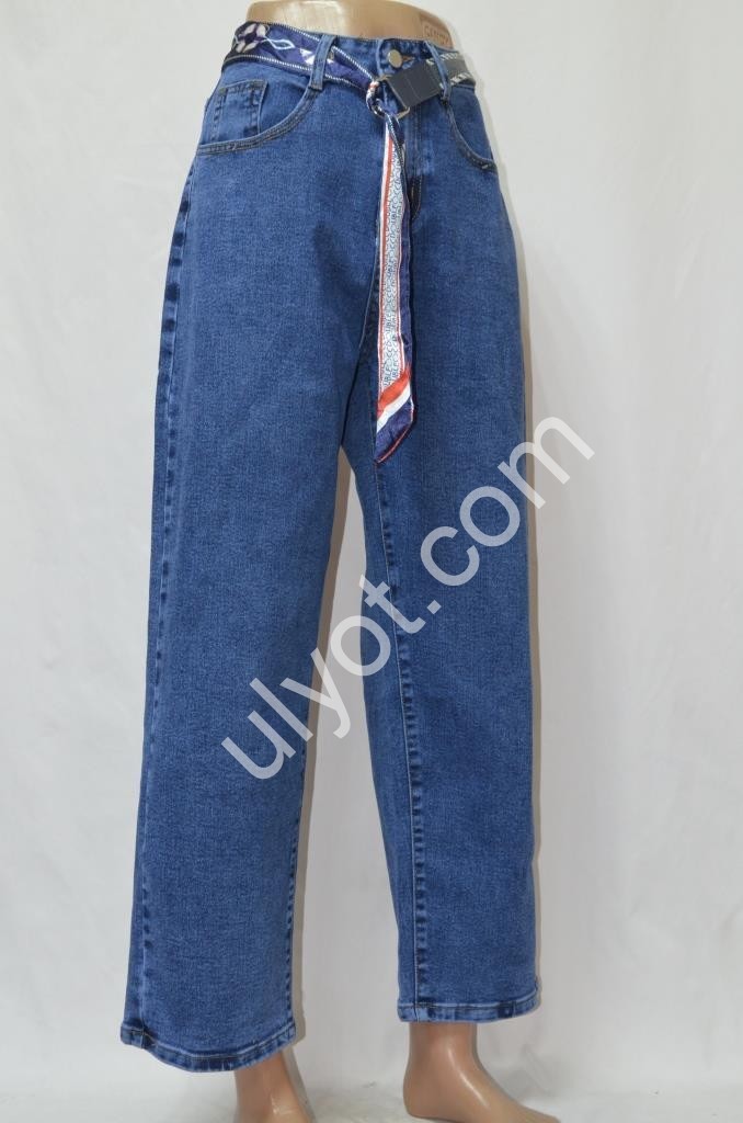 ДЖИНСЫ DENIM (28-33) СИНИЙ 1599