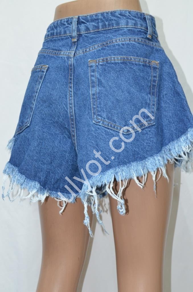 ШОРТЫ (34-42) СИНИЙ 8026