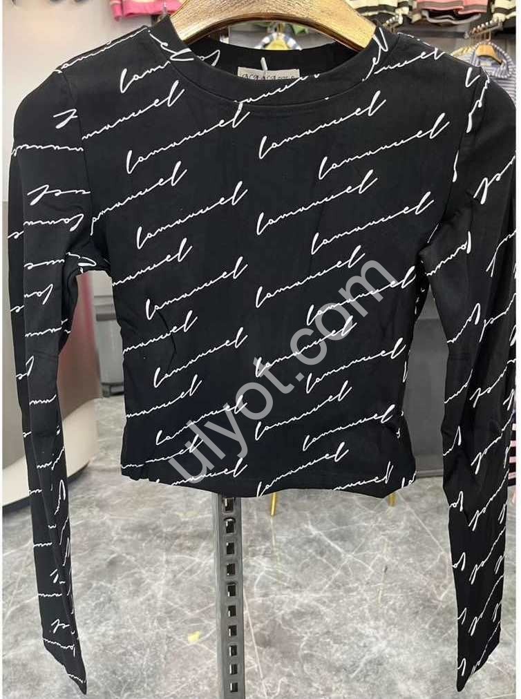 ЛОНГСЛИВ (S-XL) ЧЕРНЫЙ MT205