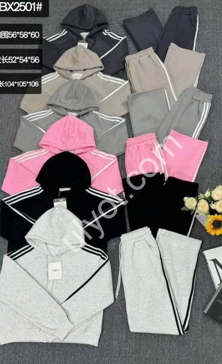 СОПРТ.КОСТЮМ (M-XL) СІРИЙ 2501