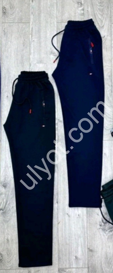 СПОРТ.ШТАНИ (XL-3XL) ПРЯМИЙ Т.СИНІЙ 5846