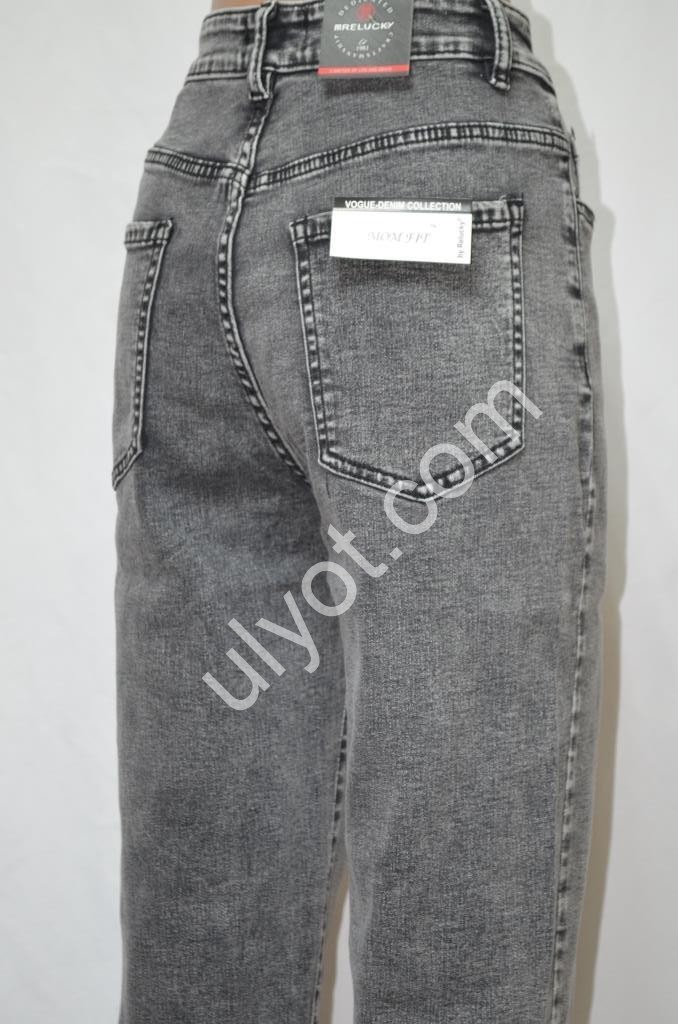ДЖИНСЫ RELUCKY (25-30) СЕРЫЙ M800-15